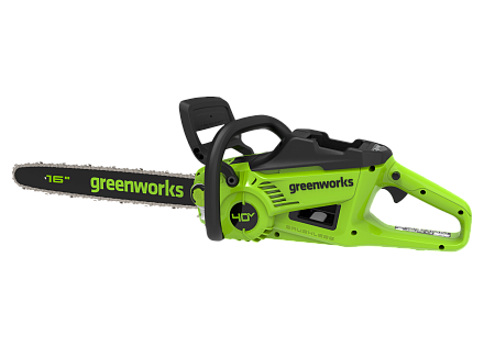 Цепная пила аккумуляторная Greenworks 40V, 40 см, 2000 Вт, бесщеточная, без АКБ И ЗУ